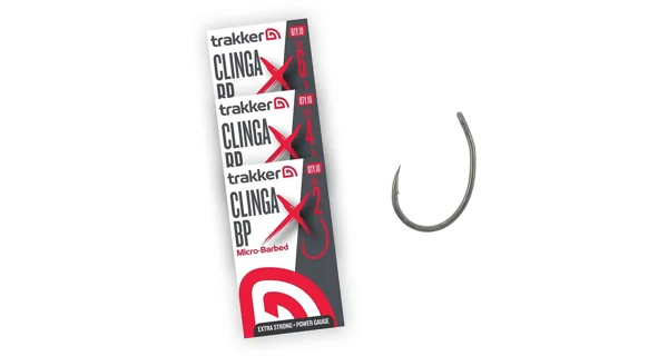 TRAKKER - Háčiky Clinga BP XS Hooks Micro Barbed veľ. 2