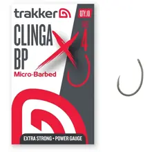 TRAKKER - Háčiky Clinga BP XS Hooks Micro Barbed veľ. 4