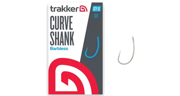 TRAKKER - Háčiky Curve Shank Hooks Barbless veľ. 2 10 ks