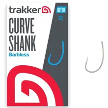 TRAKKER - Háčiky Curve Shank Hooks Barbless veľ. 4 10 ks