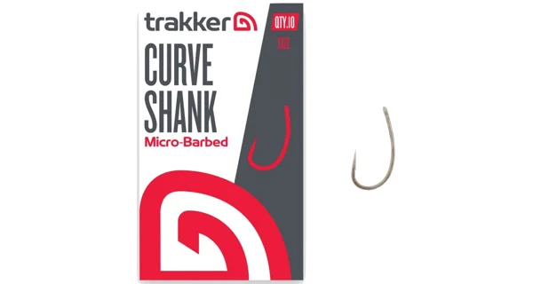 TRAKKER - Háčiky Curve Shank Hooks Micro Barbed veľ. 2 10 ks