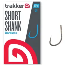 TRAKKER - Háčiky Short Shank Hooks Barbless veľ. 4 10 ks