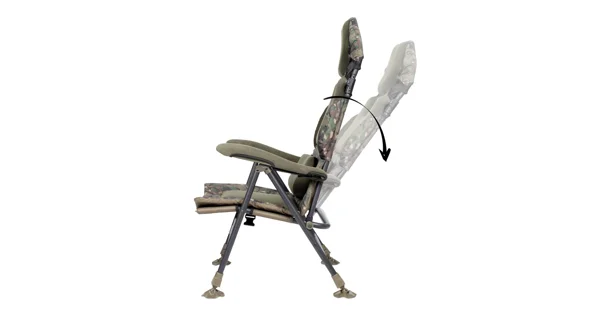 TRAKKER - Kreslo komfortné s lakťovými opierkami Levelite Camo Longback Recliner