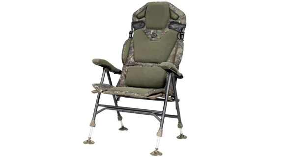 TRAKKER - Kreslo komfortné s lakťovými opierkami Levelite Camo Longback Recliner