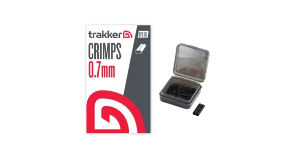 TRAKKER - Náhradné svorky Crimps 0,7 mm 50 ks