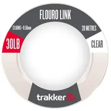 TRAKKER - Náväzcový vlasec Fluoro Link 13,6 kg 0,50 mm 20 m