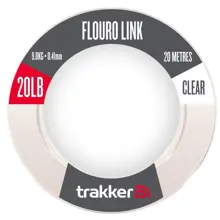TRAKKER - Náväzcový vlasec Fluoro Link 9,8 kg 0,41 mm 20 m