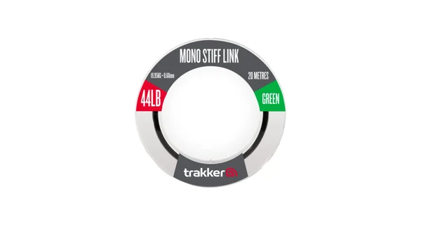 TRAKKER - Náväzcový vlasec Mono Stiff Link 19,95 kg 0,6 mm 20 m Green