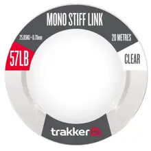 TRAKKER - Naväzcový vlasec Mono Stiff Link 25,85 kg 0,7 mm 20 m Clear