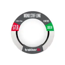 TRAKKER - Naväzcový vlasec Mono Stiff Link 25,85 kg 0,7 mm 20 m Green
