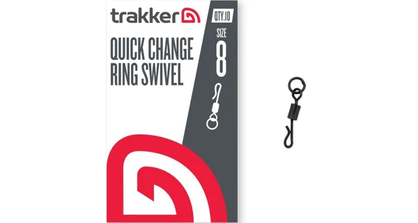 TRAKKER - Obratlík QC Ring Swivel veľ. 8