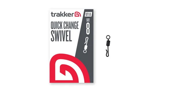 TRAKKER - Obratlík Quick Change Swivel veľ. 8 10 ks