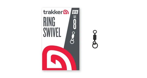 TRAKKER - Obratlík Ring Swivel veľ. 8 10 ks