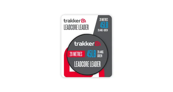 TRAKKER - Olovená šnúra Leadcore Leader Green 20,44 kg 20 m
