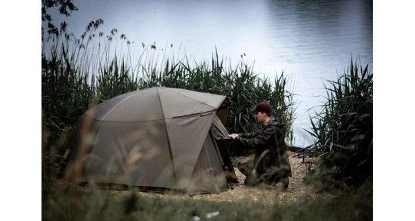 TRAKKER - Prikrývka so šiltom - Tempest Brolly 100 Skull Cap Wrap