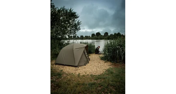 TRAKKER - Prikrývka so šiltom - Tempest Brolly 100 Skull Cap Wrap