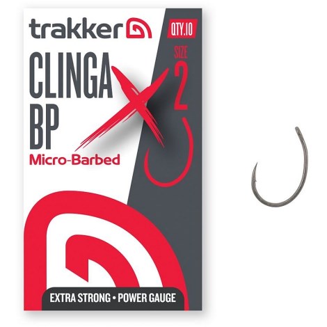 TRAKKER PRODUCTS - Háčiky Clinga BP XS Hooks Micro Barbed veľ. 2