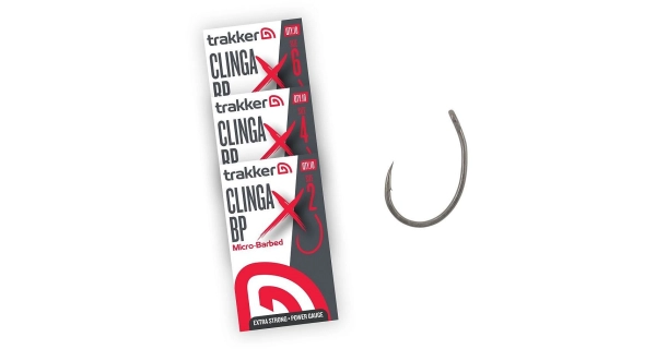 TRAKKER PRODUCTS - Háčiky Clinga BP XS Hooks Micro Barbed veľ. 4