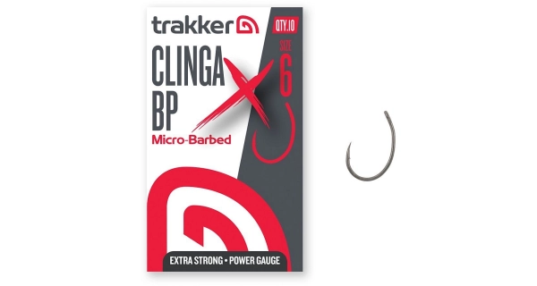 TRAKKER PRODUCTS - Háčiky Clinga BP XS Hooks Micro Barbed veľ. 6