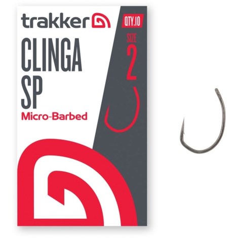 TRAKKER PRODUCTS - Háčiky Clinga SP Hooks Micro Barbed veľ. 2