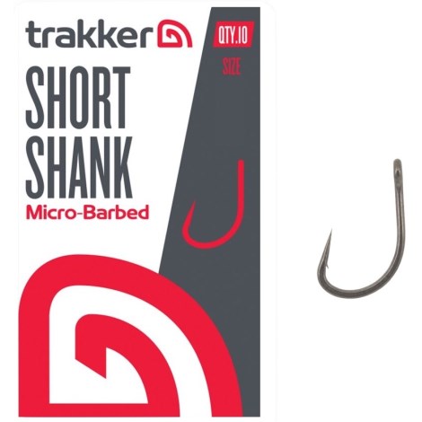 TRAKKER PRODUCTS - Háčiky Short Shank Hooks Micro Barbed veľ. 6 10 ks