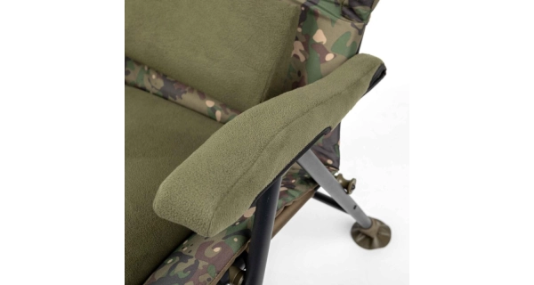 TRAKKER PRODUCTS - Kreslo komfortné s lakťovými opierkami Levelite Camo Longback Recliner