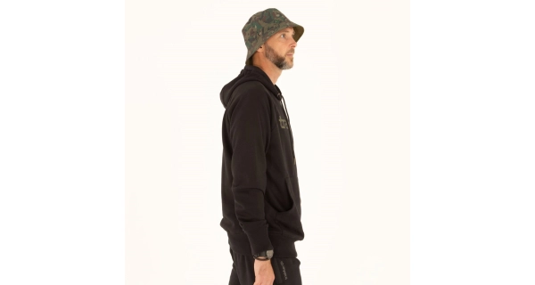 TRAKKER PRODUCTS - Mikina CR Logo Hoody Black Camo veľ. 2XL