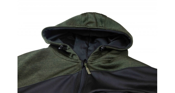 TRAKKER PRODUCTS - Mikina Marl Fleece Back Hoody veľ. 3XL