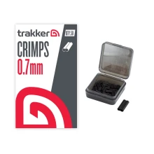 TRAKKER PRODUCTS - Náhradné svorky Crimps 0,7 mm 50 ks