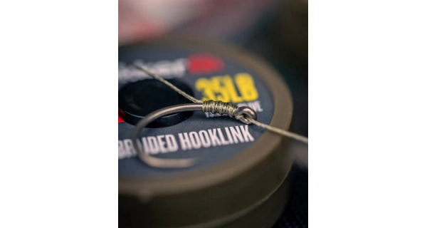 TRAKKER PRODUCTS - Náväzcová šnúrka Raid Braided Hooklink 0,40 mm 15,9 kg 20 m