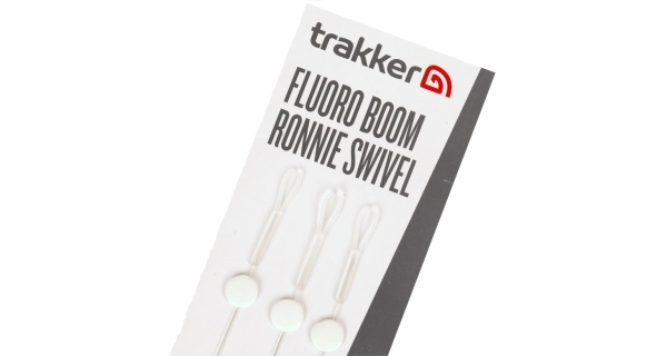 TRAKKER PRODUCTS - Náväzec Fluoro Boom Ronnie Swivel 19 cm 3 ks