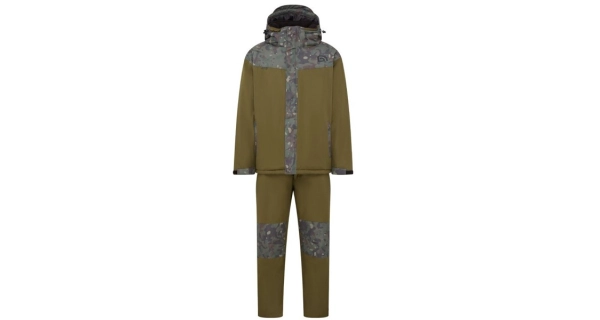 TRAKKER PRODUCTS - Nepremokavý zimný komplet 2 dielny CR Camo 2-Piece Suit veľ. L