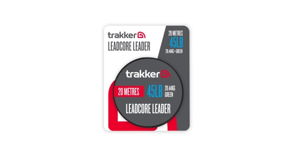 TRAKKER PRODUCTS - Olovená šnúra Leadcore Leader Green 20,44 kg 20 m