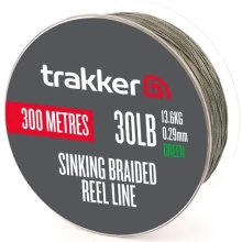 TRAKKER PRODUCTS - Pletená šnúra Sinking Braid Reel Line 13,6 kg 0,29 mm 300 m