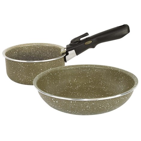 TRAKKER PRODUCTS - Sada riadu Armolife Marble Cookset Compact