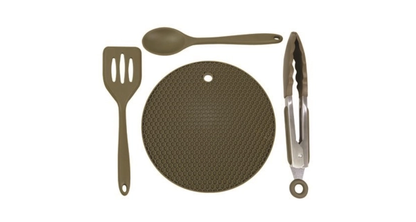 TRAKKER PRODUCTS - Silikónový kuchynský riad Armolife Silicone Utensil Set