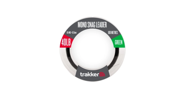 TRAKKER PRODUCTS - Šokový vlasec Snag Leader 18,1 kg 0,55 mm 100 m Green