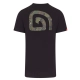 TRAKKER PRODUCTS - Tričko CR Logo T-shirt Black Camo veľ. S