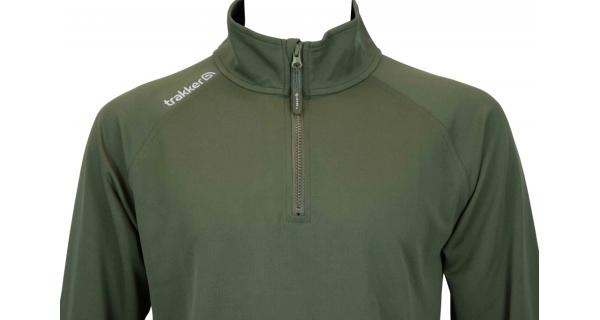 TRAKKER PRODUCTS - Tričko s dlhým rukávom Half Zip Top with UV Sun Protection veľ. M