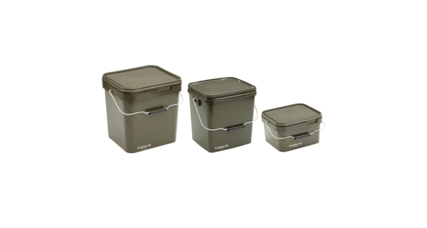 TRAKKER PRODUCTS - Vedierko Olive Square Container 13 l
