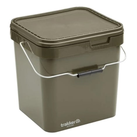 TRAKKER PRODUCTS - Vedierko Olive Square Container 17 l