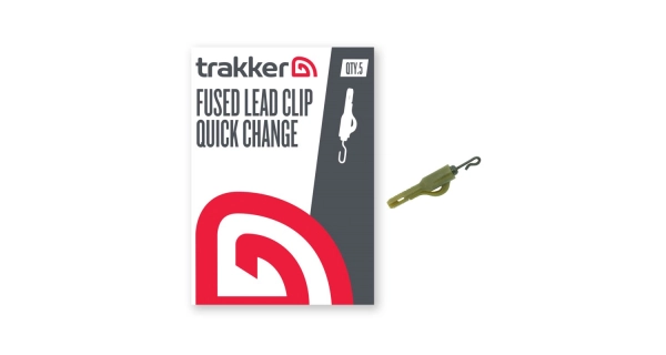 TRAKKER PRODUCTS - Závesky Fused Lead Clip Quick Change 5 ks