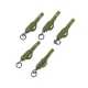 TRAKKER PRODUCTS - Závesky Fused Lead Clip Ring Swivel 5 ks