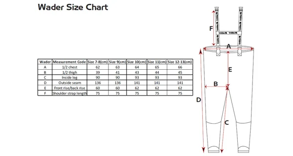 TRAKKER - Prsačky N2 Chest Waders veľ. 9