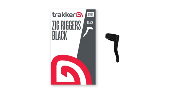TRAKKER - Rovnátka Zig Riggers Black 10 ks