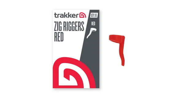 TRAKKER - Rovnátka Zig Riggers Red 10 ks