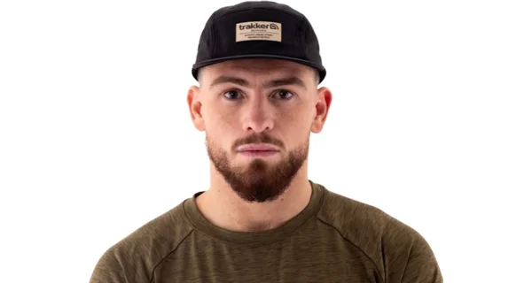 TRAKKER - Šiltovka 5 Panel Black Cap