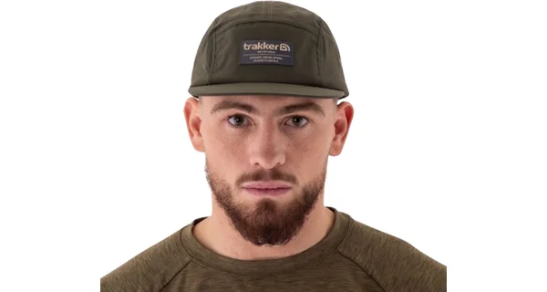 TRAKKER - Šiltovka 5 Panel Green Cap
