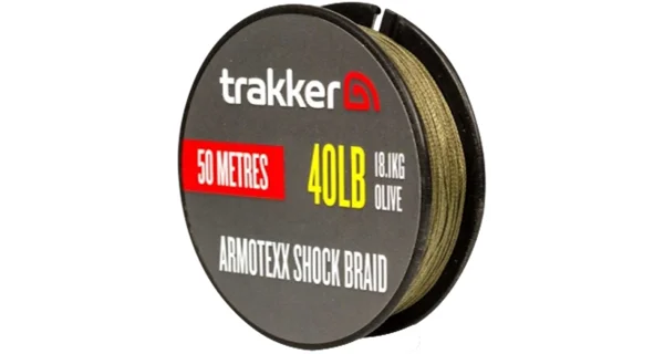 TRAKKER - Šoková šnúra Armotexx Shock Braid 0,40 mm 18,1 kg 50 m