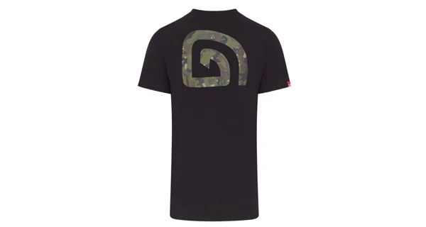 TRAKKER - Tričko CR Logo T-shirt Black Camo veľ. M